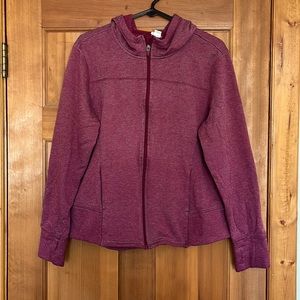 Danskin Now LG zip up sweatshirt